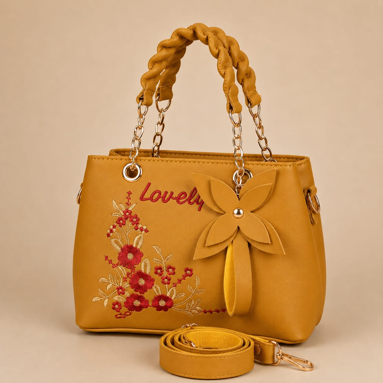 Handbag for Women – Spacious 3 Pocket Tote Bag
