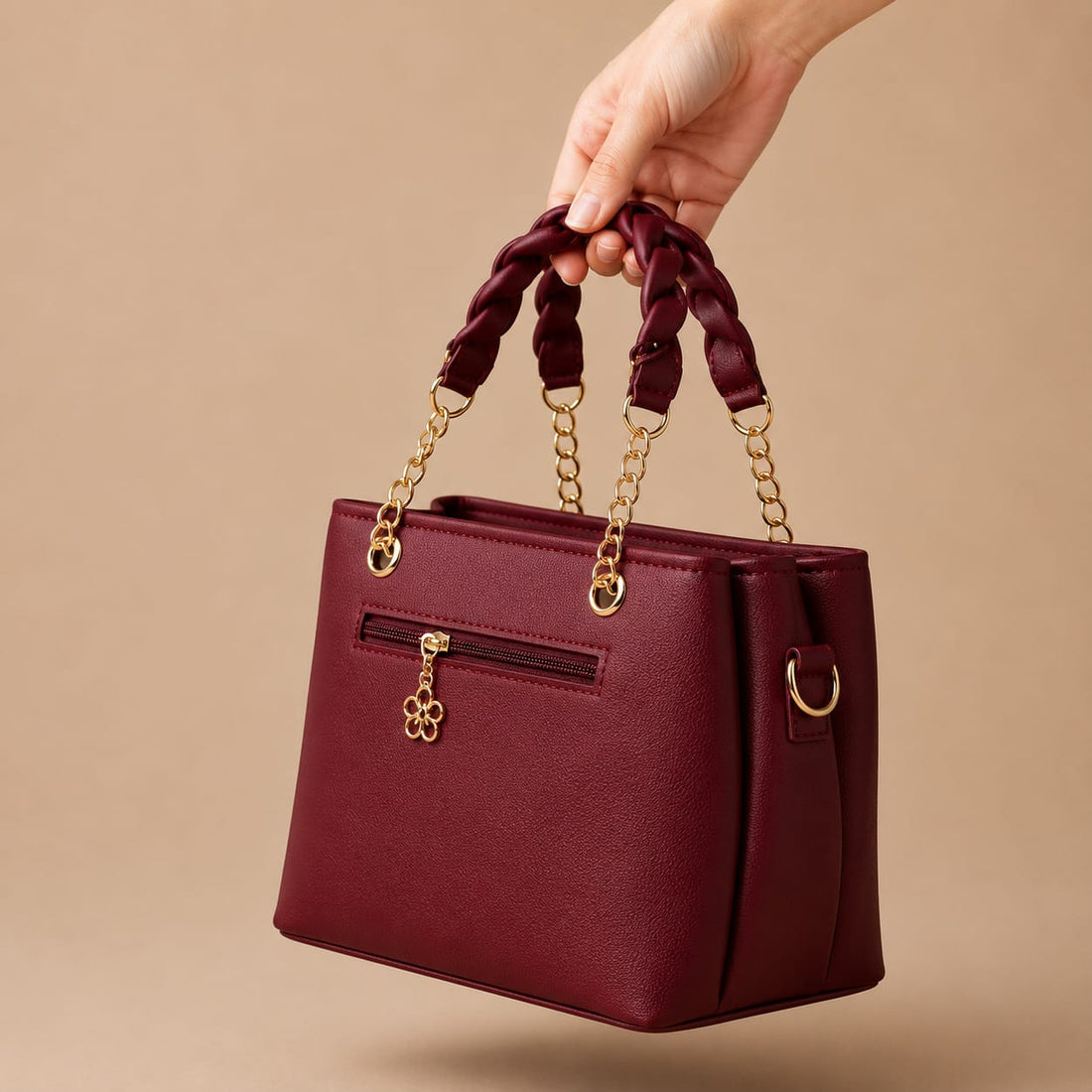 Handbag for Women – Spacious 3 Pocket Tote Bag