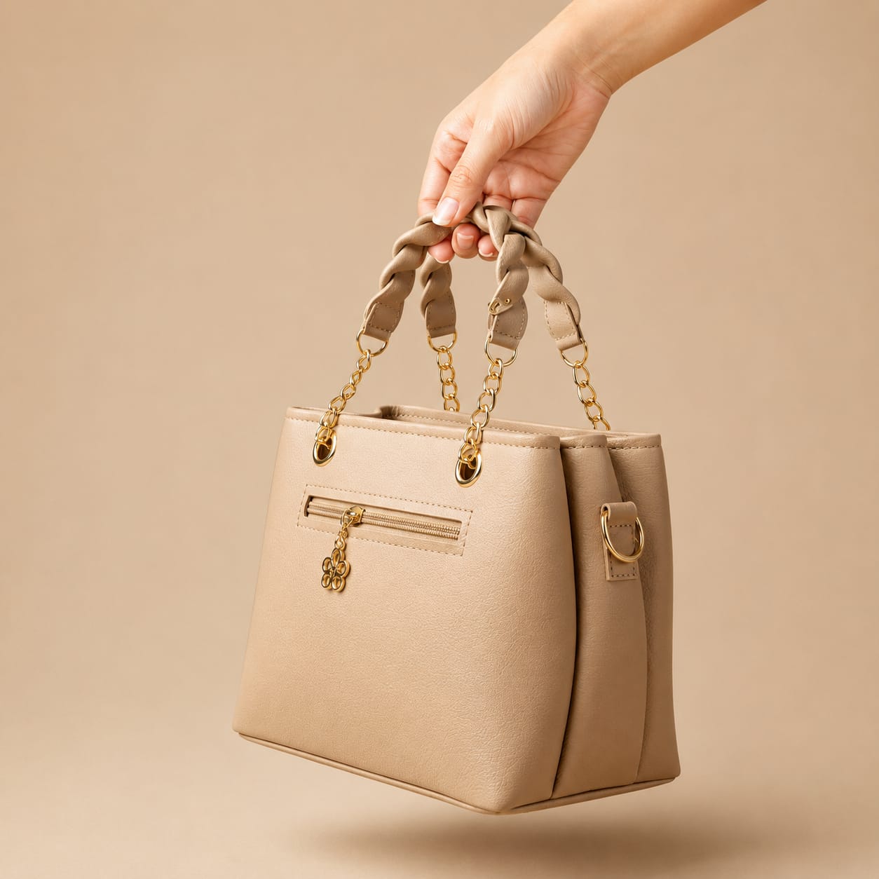 Handbag for Women – Spacious 3 Pocket Tote Bag