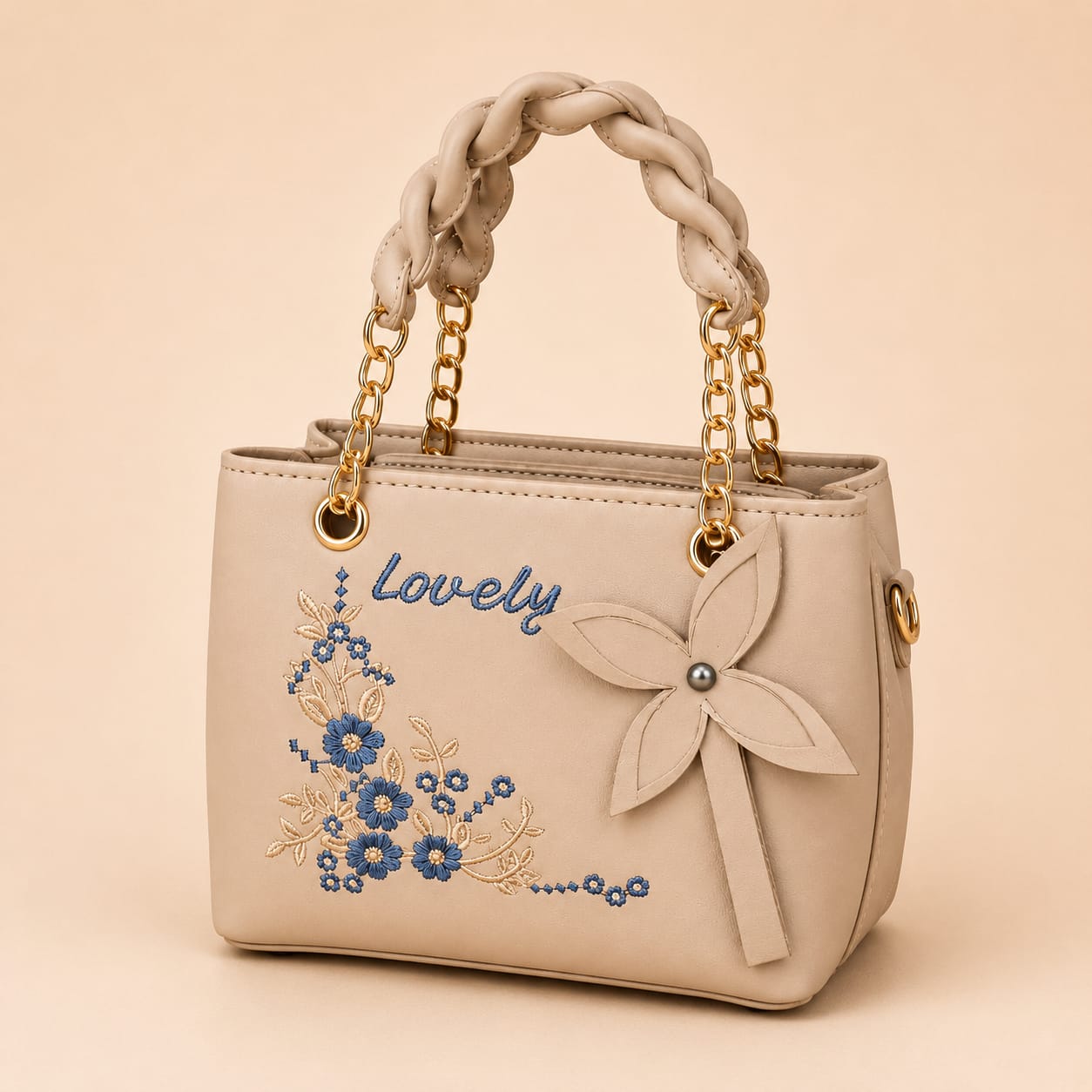 Handbag for Women – Spacious 3 Pocket Tote Bag